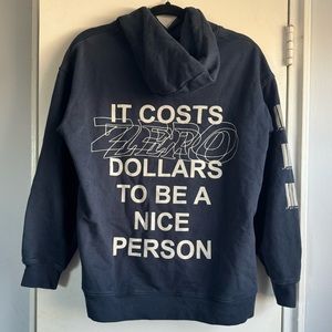 The Mayfair Group IT COSTS $0 TO BE A NICE PERSON hoodie